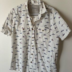 Eddie Bauer Men’s Short Sleeve Button Up